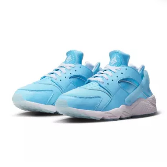 NEW IN ORIGINAL BOX Men’s Nike Air Huarache "Blue Chill/White" size 5.5 - Picture 9 of 12